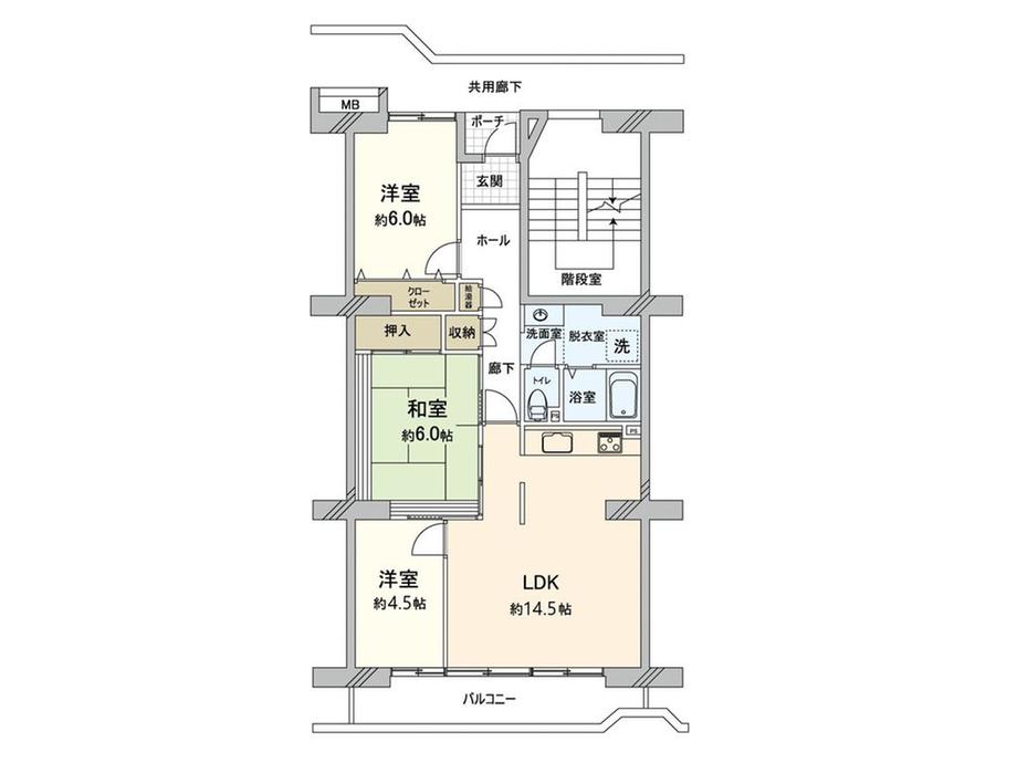 府中多摩川通り住宅　２号棟