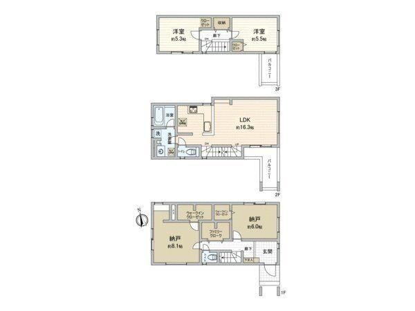 市川２（市川駅） 6480万円