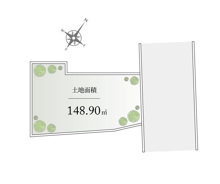 ♪ご見学予約受付中♪高台に位置する整形地