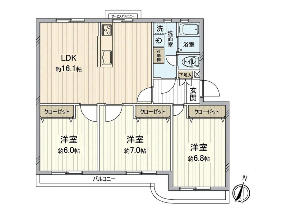 港南百合ヶ丘ハイツ　１３号棟