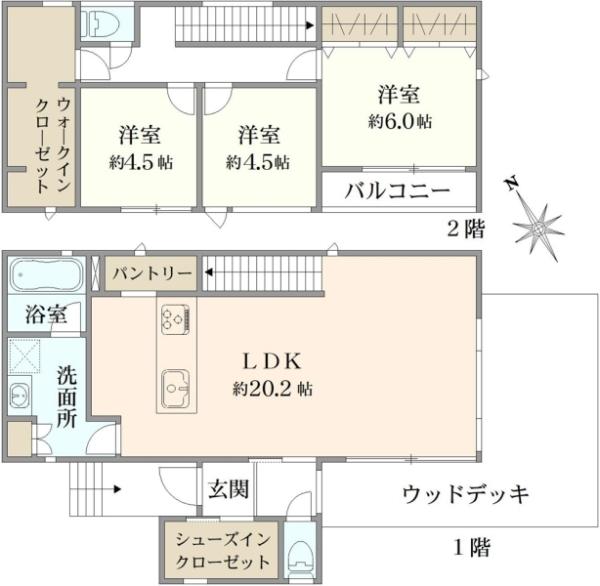 大字安行慈林（新井宿駅） 5950万円