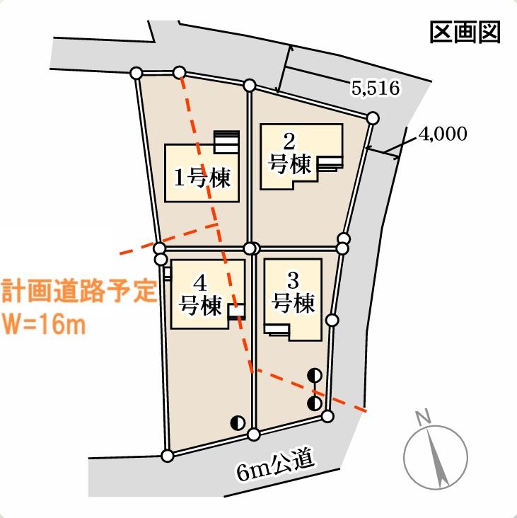 高崎市吉井町塩川　新築住宅全4棟