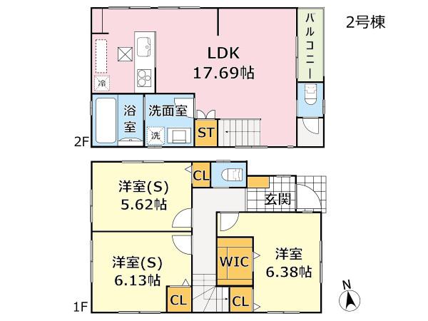 杉並区南荻窪3丁目　新築戸建　限定1棟