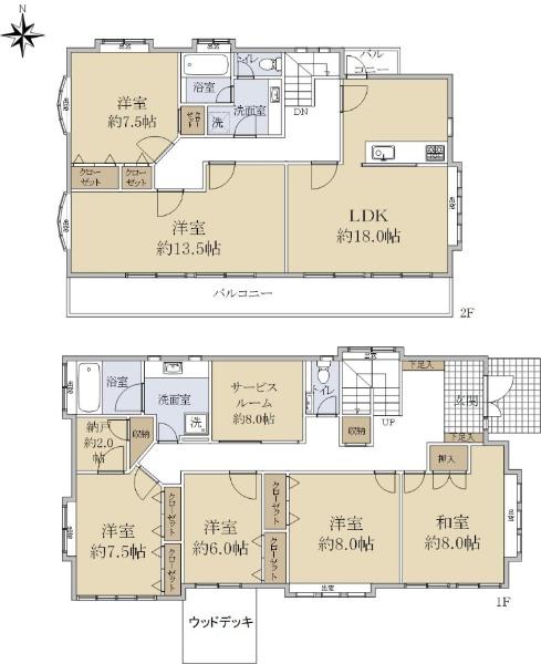 寺分２（湘南町屋駅） 7280万円