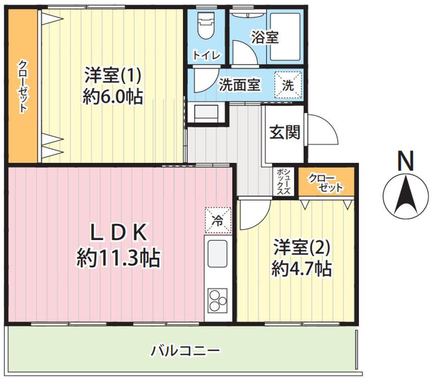 桂台団地３号棟～人気の１階・内装フルリノベーション完成済み～