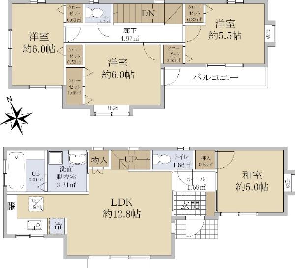 detached 東京都清瀬市野塩５