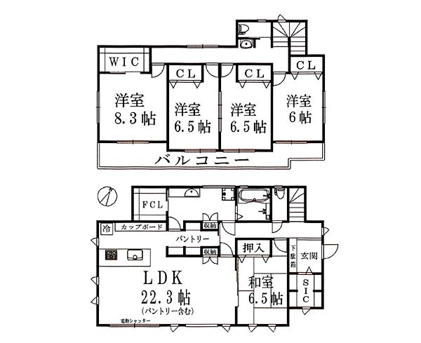 本町田（玉川学園前駅） 6980万円