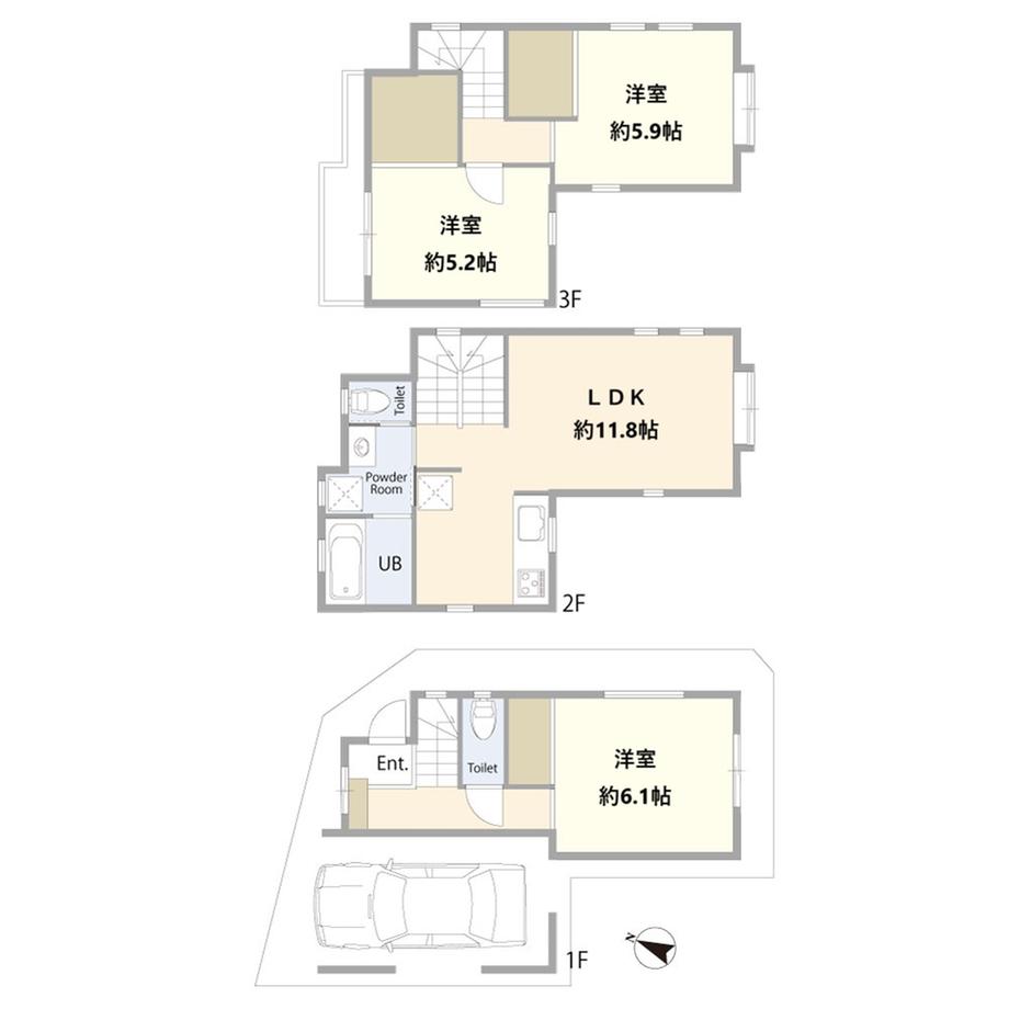 亀住町（神奈川新町駅） 4480万円