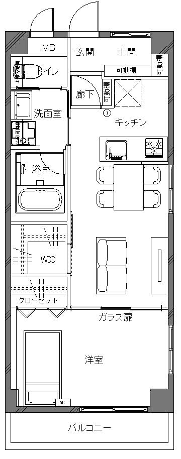 キュート東砂（9月完成予定リノベ工事中）