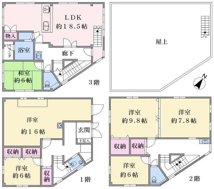 苅宿（元住吉駅） 6480万円