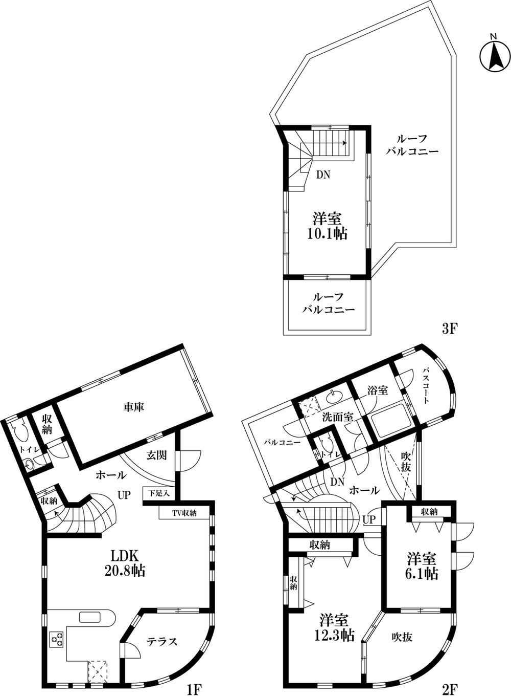 山川設計デザインの赤堤デザイナーズ住宅