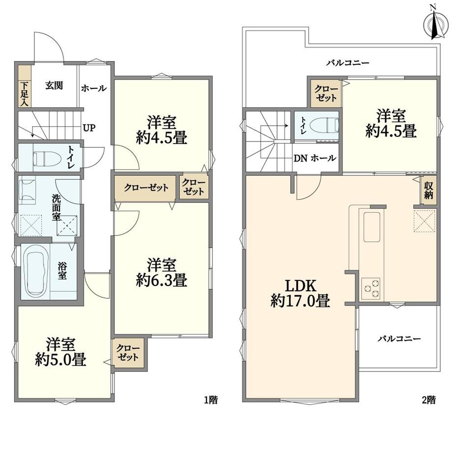 亀井野（善行駅） 4398万円