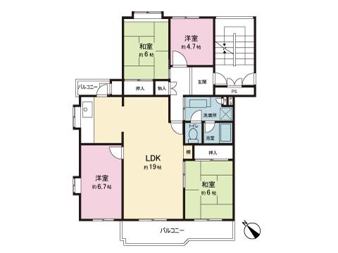 北柏ライフタウン松葉町4丁目第1団地13号棟