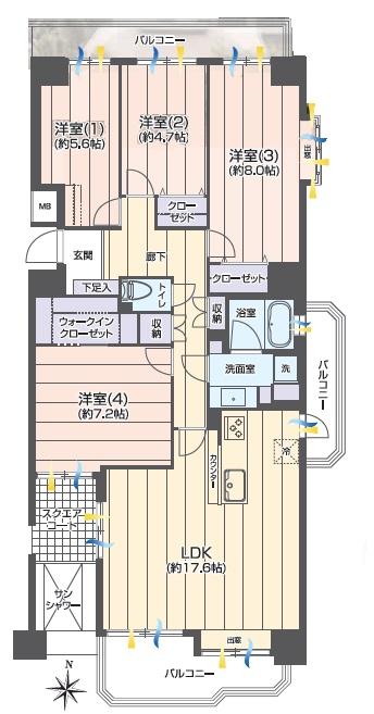 セソール川崎京町ハイライズ