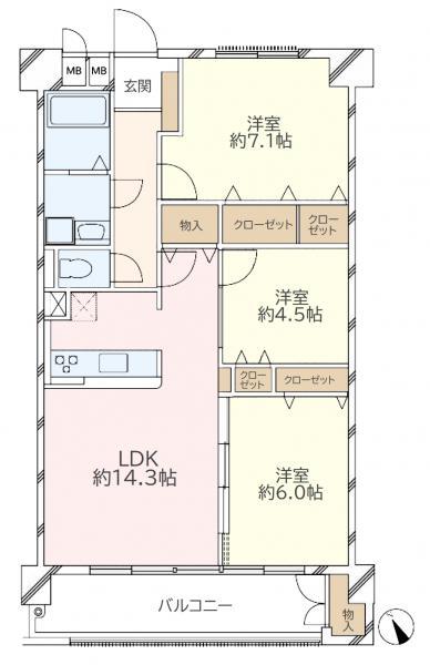 東武鶴瀬西口サンライトマンション