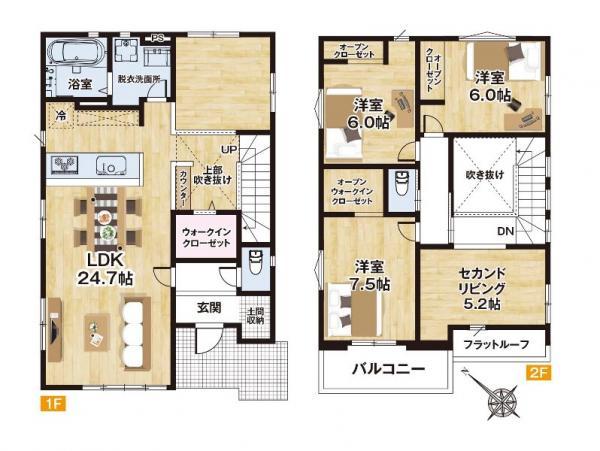 川口市安行出羽５丁目 新築一戸建て