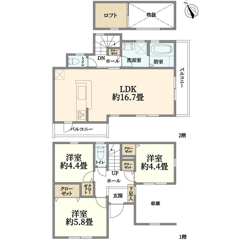 本鵠沼３（本鵠沼駅） 5680万円