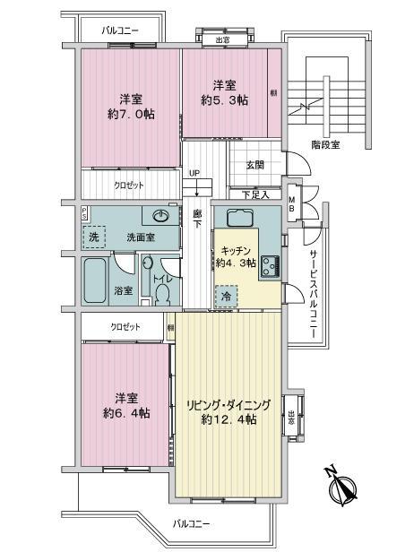 エステート鶴牧５号棟