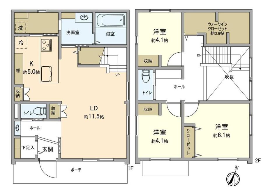 大字福生（福生駅） 6420万円