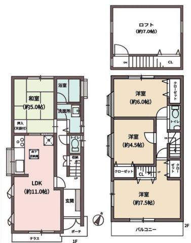 東林間６（東林間駅） 3580万円