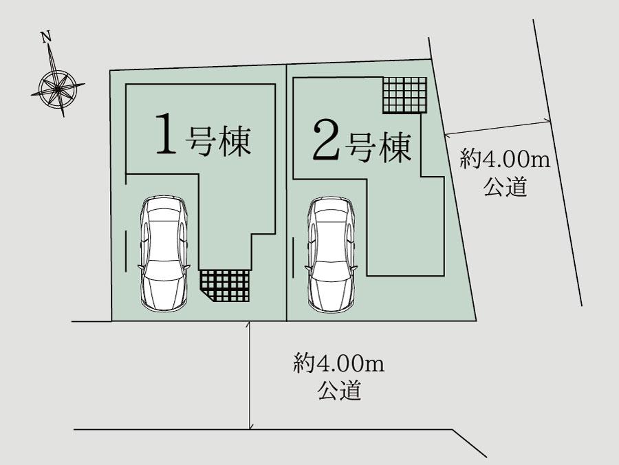 浦安市当代島１丁目 新築一戸建て／全２棟