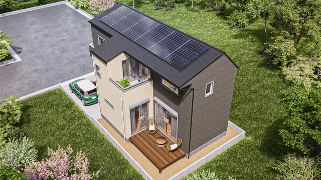 【売主】蓄電池搭載「ZEH」×「制震」デザイナーズ新築戸建て（松戸市古ヶ崎3丁目）