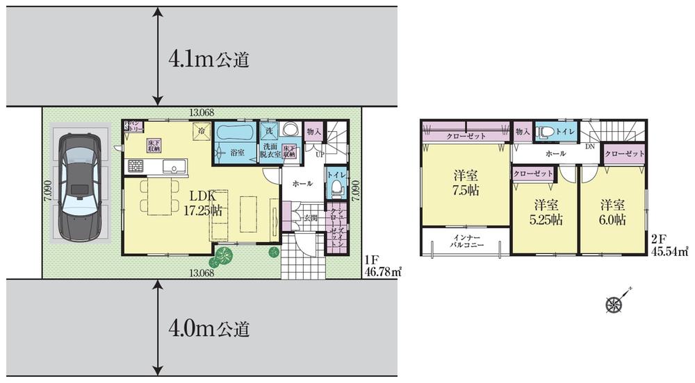 大字大林（大袋駅） 3580万円