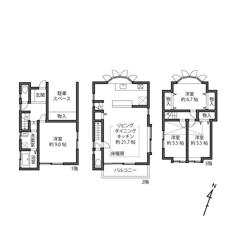 上馬２（三軒茶屋駅） 1億500万円