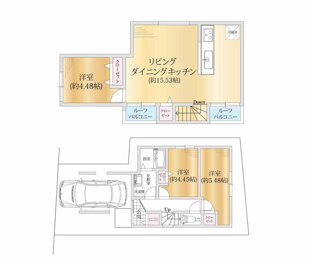 田園調布本町（沼部駅） 4480万円