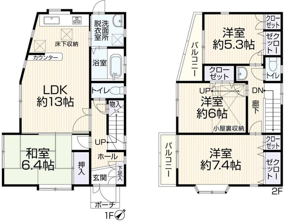 大字安行慈林（新井宿駅） 2699万円