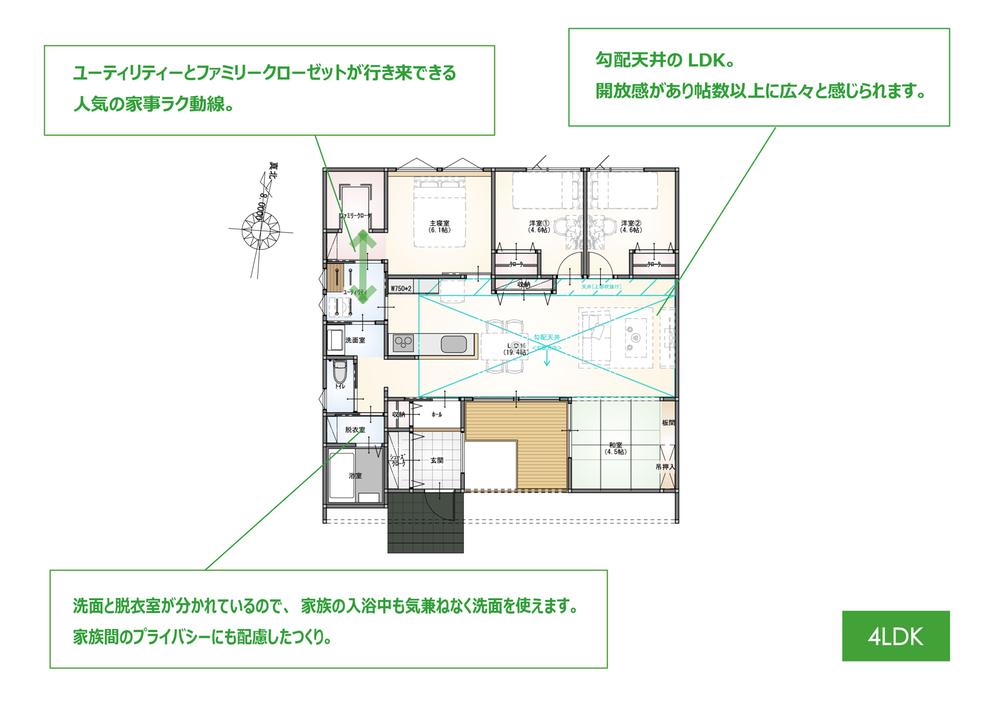 【ZEH相当】消費電力20％削減！月々８万円～【快適生活に必須コンセプト35】