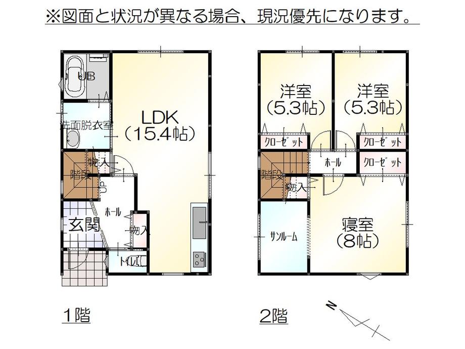 detached 石川県かほく市狩鹿野ヌ76番地1