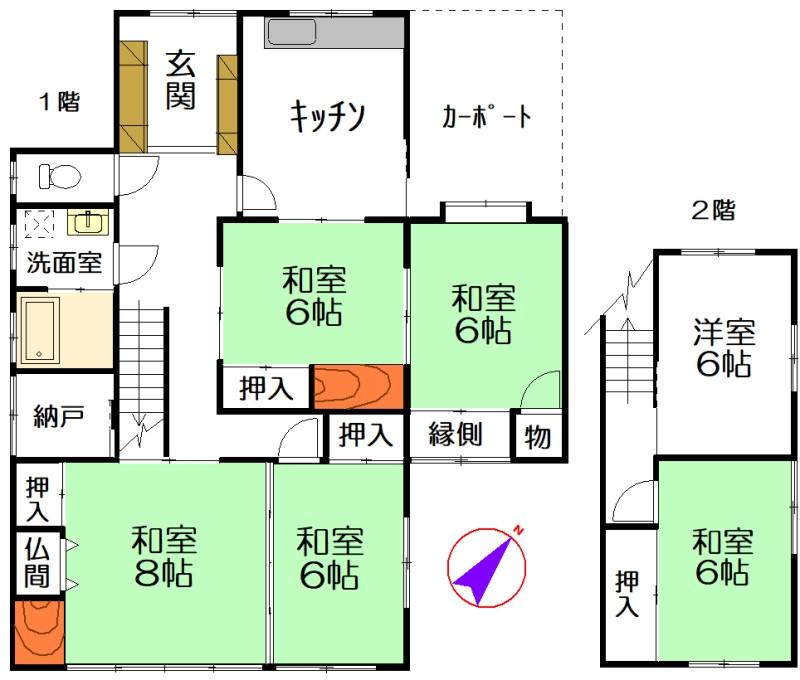 detached 富山県富山市本郷町27－16