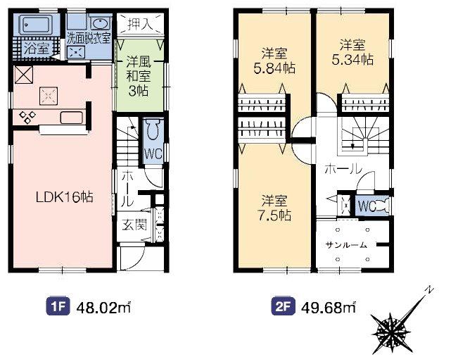 寺尾前通２（寺尾駅） 2680万円