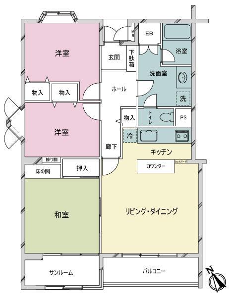 エーデルハイム第２高岡町