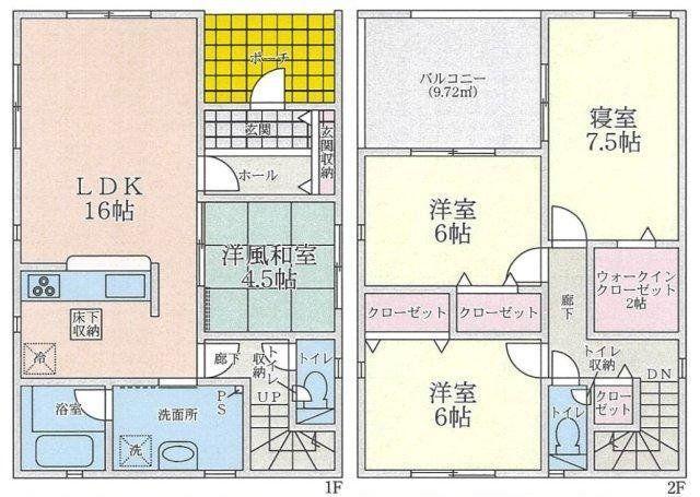 山科３（野々市工大前駅） 2580万円