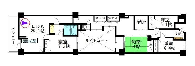 アパガーデンハイツ富山駅前8階