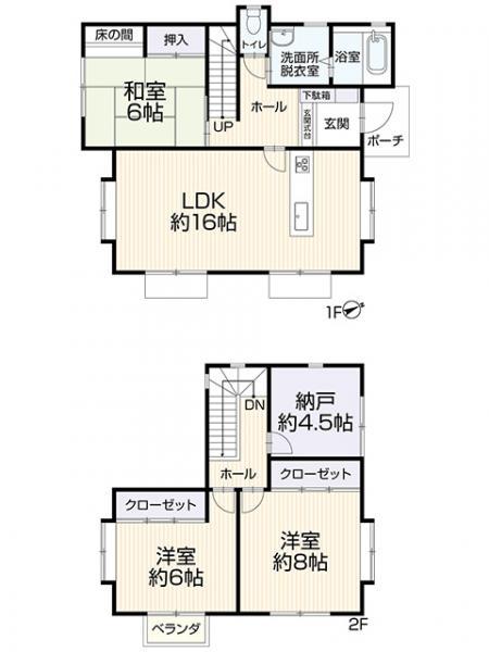 大字伊那富（宮木駅） 1450万円