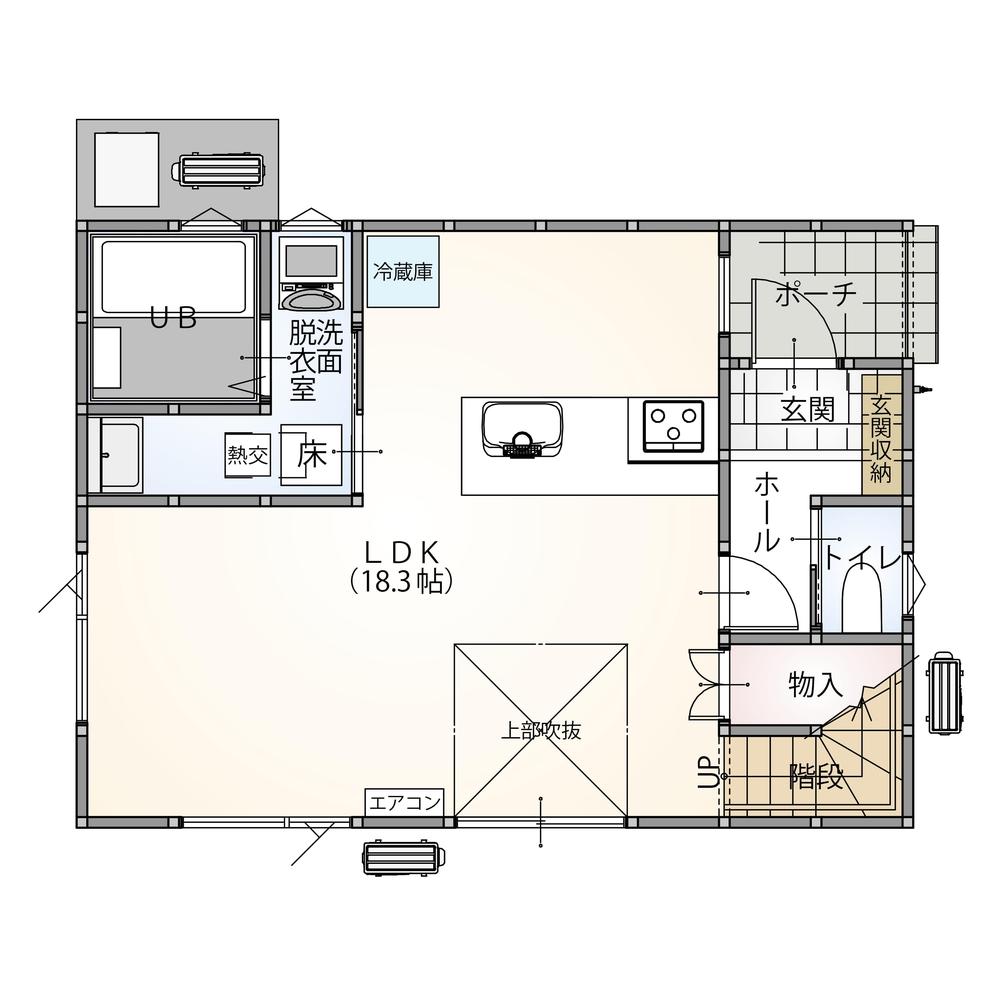 今朝白3丁目　区画①　新築戸建て