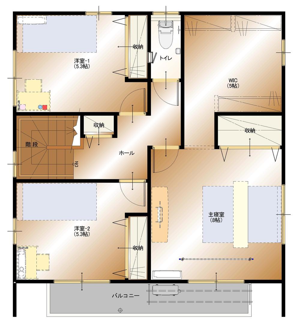 『西甲府住宅』甲府市下今井町B 　3号棟