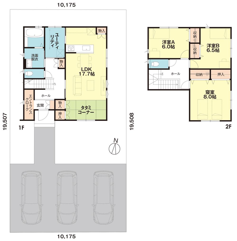 【建売住宅専門TATEURiEフレンドリーハウス】鯖江市舟津町分譲A棟