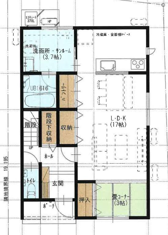 金沢市示野町 【建築条件付き売地×土地50坪以上】