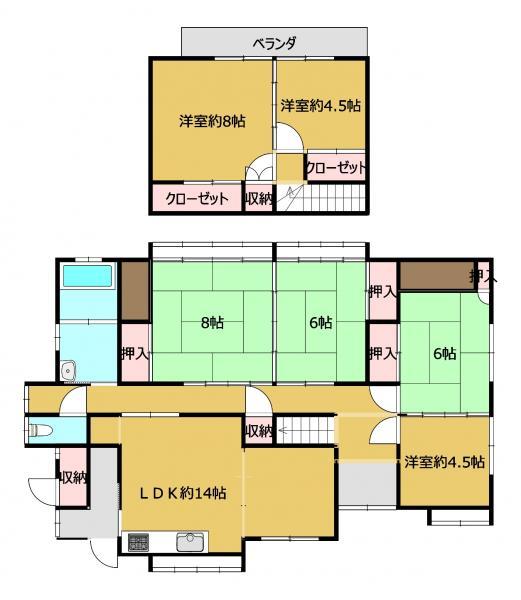 大字平出（辰野駅） 1899万円