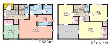 豊科（豊科駅） 2880万円～2980万円