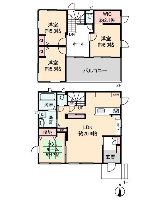 新西原２（富士山駅） 4180万円