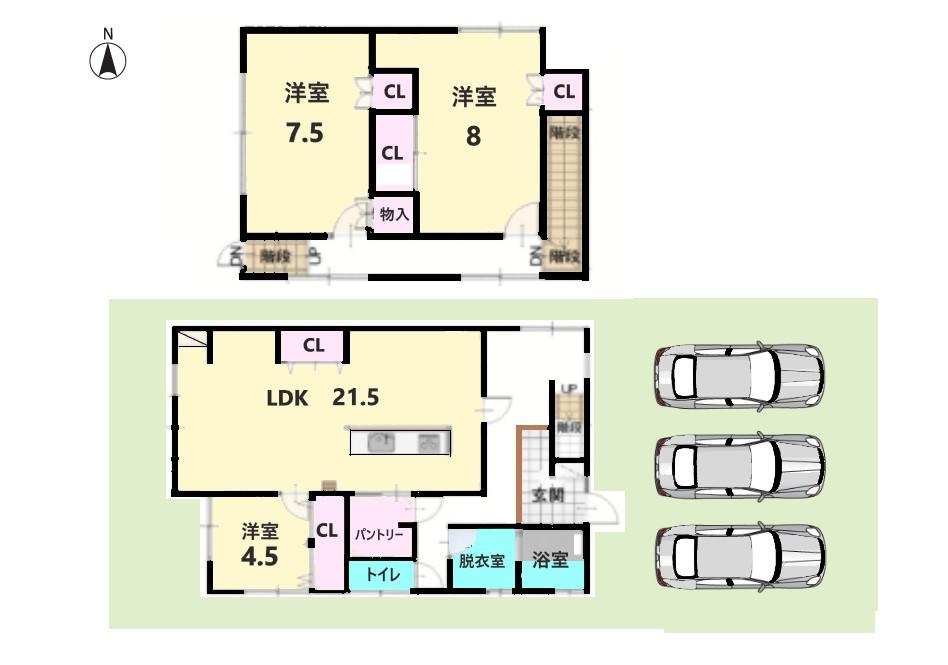 勝見３（福井駅） 2100万円