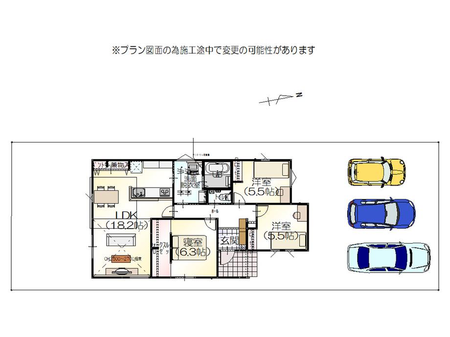 能美　大長野町　新築一戸建て【SHPシリーズ】2号地