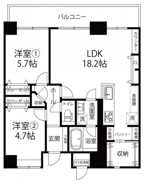 アパガーデンシティ東金沢WEST壱番館