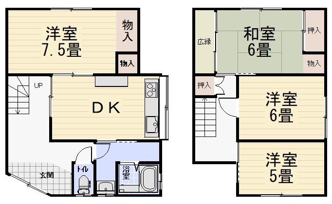 detached 新潟県小千谷市船岡２