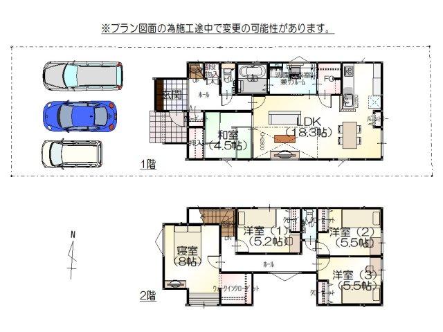 福井　木田町　新築一戸建て【SHPシリーズ】